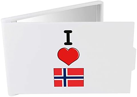 Azeeda 'I Love Norway' Compact/Travel/Pocket Makeup Mirror