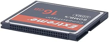 Cartão de memória Flash Compact Extreme de 16 GB Speed ​​UDMA até 60MB/S SLR Câmera CF CARTS