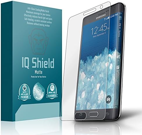 Protetor de tela fosco de escudo de QI compatível com Samsung Galaxy Note Edge Anti-Glare Anti-Bubble Film