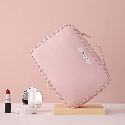 Bolsas de maquiagem portáteis de viagem Organizador de cosméticos de beleza multifuncional para meninas mulheres com uma bolsa interna