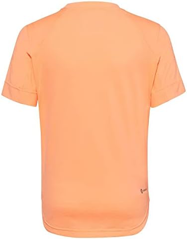 Adidas Boy's New York Freelift T-shirt Beam Orange XS