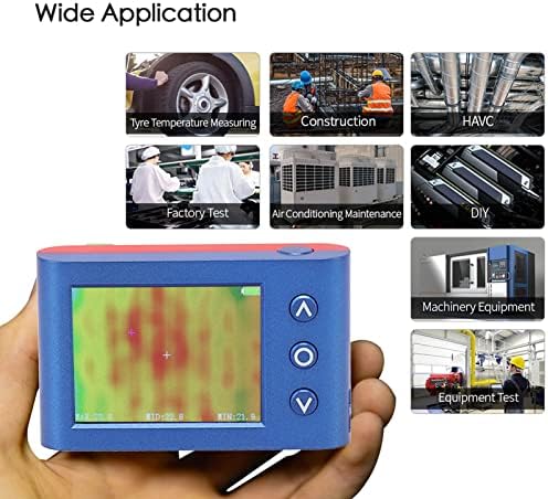 Dispositivo de imagem infravermelha de imagens de mão FR4 Placa de circuito EPOXY Placa de circuito ABS portátil Refratometer Câmera de imagem infravermelha para teste de fábrica HAVC