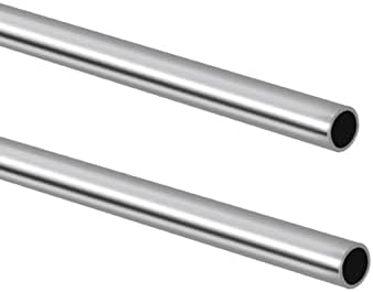 Tynox 1/2 OD 304 Tubo de aço inoxidável, 304 tubo de metal redondo de aço inoxidável, tubo redondo industrial, 4 pcs