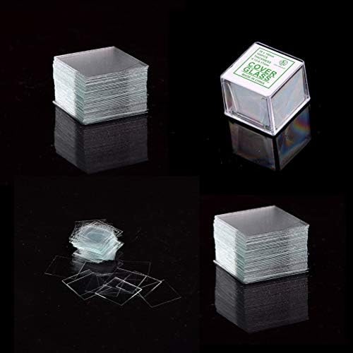 Peças da ferramenta 100pcs/caixa 18x18mm Microscópio tampas de slides de vidro Professional Glass Glass Micro Capa