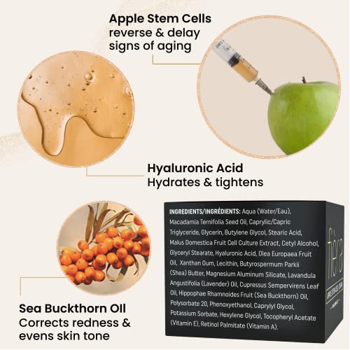 Fièra Cosmetics Essential Skincare Conjunto - soro de células -tronco cítricas, creme de maçã, creme de firmamento do