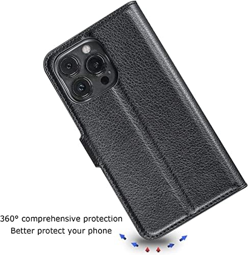 Caixa de telefone Soumix para iPhone 14/14 Plus/14 Pro/14 Pro Max, capa de carteira anti-deslizamento à prova de choques flip