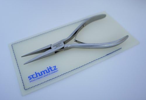 Alicates de nariz de agulha 5.3/4 ''-| Schmitz 4411FP00 -RF - Madeiras longas, retas e lisas - Inox - Aço inoxidável