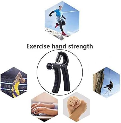 Treinador de força de aderência, fortalecedor de aperto manual, exercício do antebraço, exercícios de punho do punho do punho