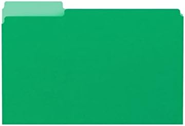 Pastas de arquivo de topo superior colorido 3 guia Letra verde Tamanho 100 hilariante músculo material Organizador