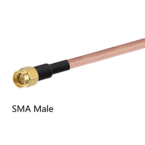 Cabo de Extensão de Extensão de Antena Pobady SMA SMA Macho para SMA Male Male Pigtail Cable WLAN Cabo RG400 3 pés/1m Para Rede