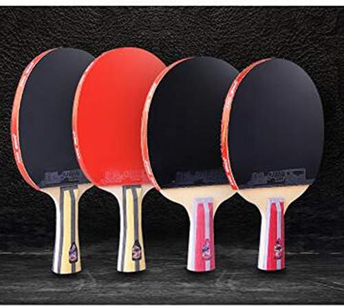 SSHHI Professional Ping Pong Paddle, 7 camadas de madeira, pingue -pongue Paddle, adequado para jogadores seniores intermediários,