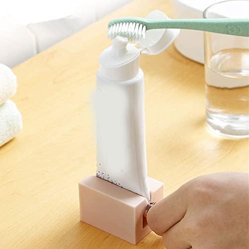 Skimt simples creme de dente clipe de limpador de prensa manual esprema de pasta de dente pasta de dente pasta de dente dispensador