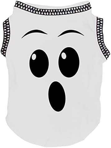 Petitebella Ghost Face Puppy Dog Shirt