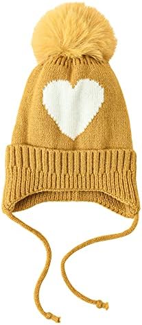 Pullover de chapéu quente inverno de inverno de moda de tricô chapéu unissex orelhas de tampa amor crianças chapéu de