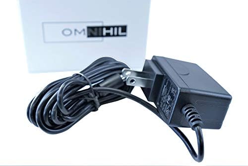 [UL listado] Omnihil 8 pés de comprimento Adaptador CA/DC Compatível com Nordictrack SL 728 Contour Plus Modelos: 831.215231