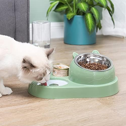 Polku alimentador automático para gatos e cães bebendo tigelas para gatos e cães alimentando bandejas para gatos e cães tigelas duplas tigelas de grande capacidade