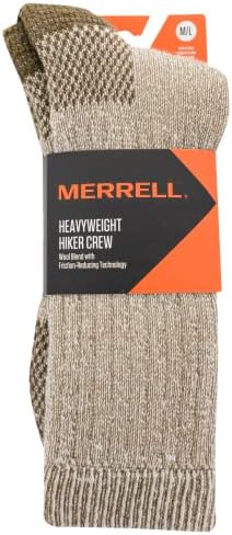 Merrell Men e feminino Caminhante pesado de mecha de lã de clima frio - zonas de malha de respiração unissex e suporte da