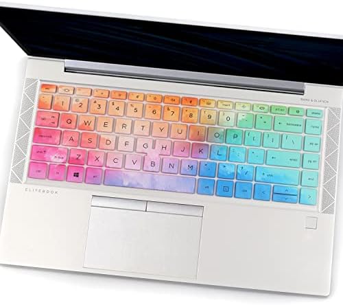 Capa do teclado para 2022 2021 Novo HP Elitebook 840 G7 G8 Notebook de 14 polegadas, HP Elitebook 845 G7 G8 Notebook de