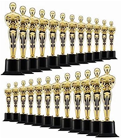Troféus de prêmios de ouro de 6 para a cerimônia de premiação ou festas
