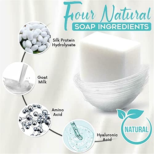SpinFirm Collagen Milk Whitening Soap - Reduza as rugas - sardas e acne - Firme e iluminando sua pele para o corpo e a pele facial