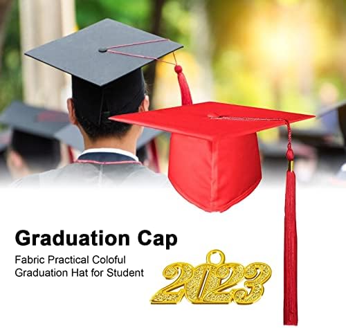 Nereids Let Bachelor Hat, Graduation Hat, 2023 Party Decorations Graduation Party Hat With Tassel para High School &