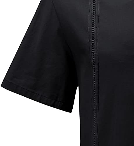 UBST 2022 Novas camisas masculinas de verão linho de algodão Camisas de manga curta Button Down Down Baggy Baggy Casual