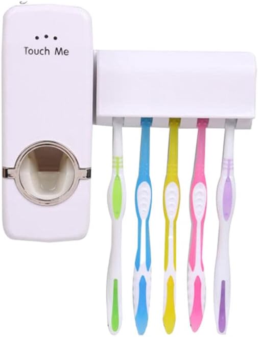 Dispensador de pasta dentária automática escova de dentes de escova de dentes de escova de dentes de dentes de dentes rack rack rack