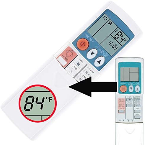 Replacement Mitsubishi Electric Mr Slim Air Conditioner Remote Control E02545426 MSH09TW MSH09TW-U1 MSH12TN MSH12TN-U1