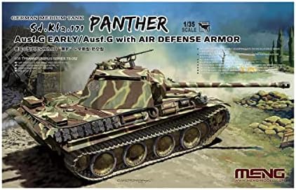 Modelo Meng MNGTS-052 1: 35-SD.KFZ. Pantera Ausf G com A.D. Kit de modelo de escala de armadura, sem pintura