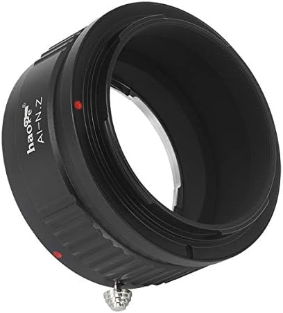 Adaptador de montagem de lentes manuais HAOGE para lente Nikon Nikkor F/AI/AIS/D para Nikon Z Mount Mirrorless Camera,