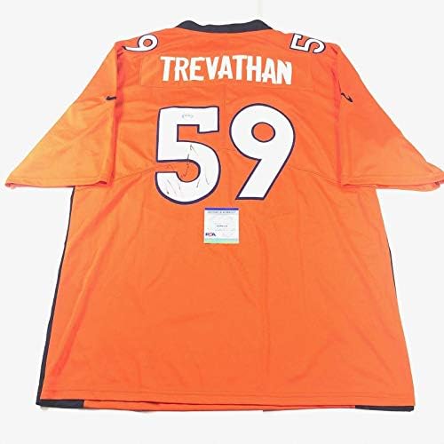 Danny Trevathan assinou Jersey PSA/DNA Denver Broncos autografado - camisas da NFL autografadas