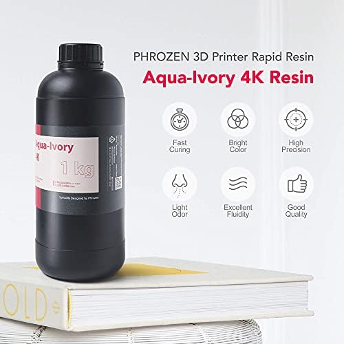 Resina 4K de Índia Aqua-Ivor Phrozen para impressão 3D de alta precisão, resina de fotopolímero de cura UV de 405nm LCD para