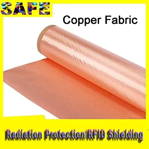 Proteção EMF e tecido de cobre de blindagem, reduza o tecido condutor anti-radiação EMF/EMI, Wi-Fi de bloco, bloqueio de sinal