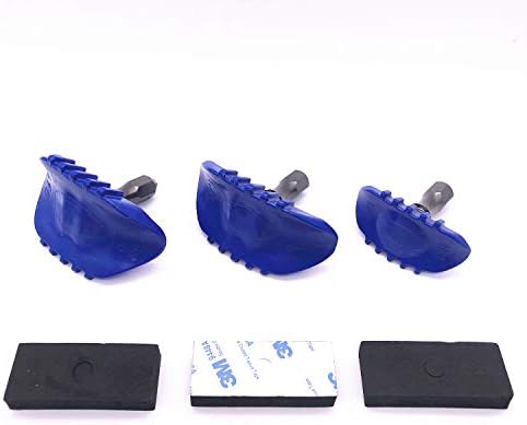 Kit Poliparts de 3 peças 1,60 1,85 2,15 polegadas de nylon pneus com scooter de motocicleta de esponja antivibração