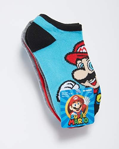 Mario Boys 5 pack sem meias de show