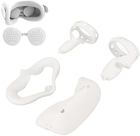 Para a capa de silicone do controlador Oculus Quest 2, acessórios de estojo de proteção VR Acessórios de silicone.