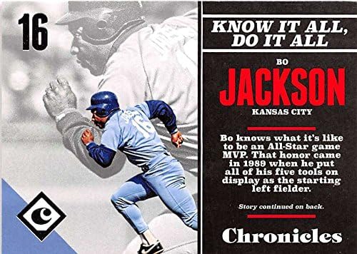 2017 Panini Chronicles 46 Bo Jackson Kansas City Royals Baseball Card