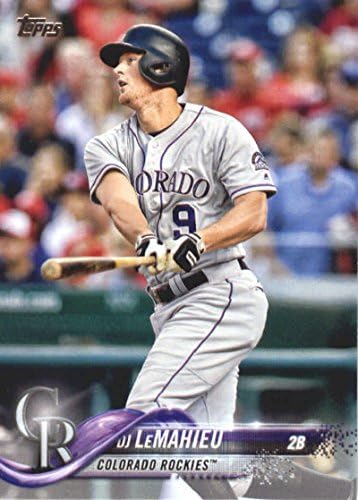 2018 Topps Series 2#449 DJ Lemahieu Colorado Rockies Baseball Card - GotBaseballCards