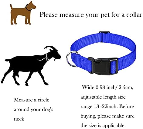 4 peças chumbo de cabra e colarinhos de cabra, nylon de 11 polegadas chumbo de cabra com design de tira refletiva e colar de cabra
