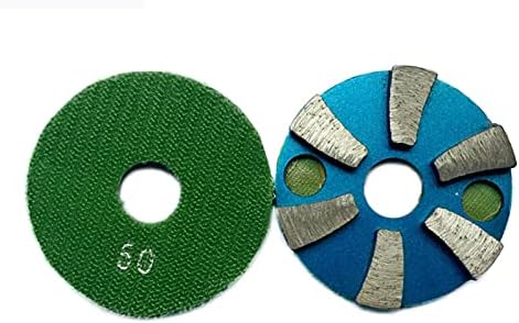 3pcs/lote de 3 polegadas Metal Diamond Polishing Disc 80mm Disco para granito de mármore e piso de concreto 3JKP6 por Xmeifei