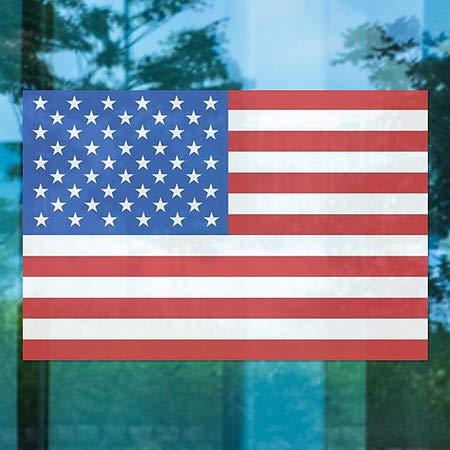 CGSignLab | Janela American Flag se agarra | 18 x12