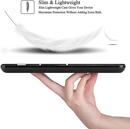 Caso para o novo Kindle Paperwhite - Capa de couro leve PU premium com sono/acordamento automático para a Kindle Paperwhite - Snow