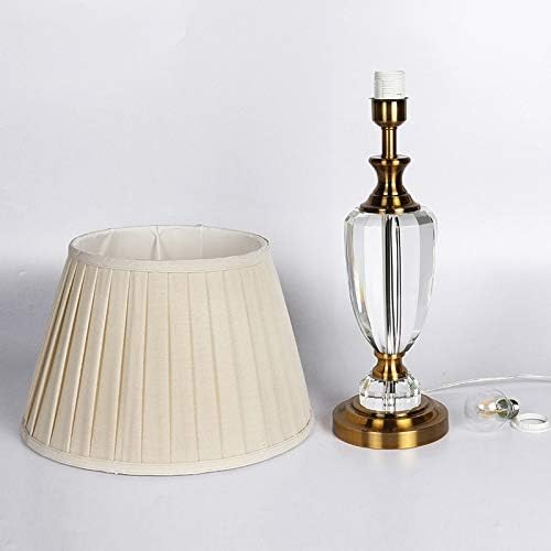 Llly cristal na mesa lamp lumin luzes de decoração de casa luzes de ouro de decoração home decoração luminárias de mesa de mesa de quarto de cabeceira de cabeceira de lâmpada