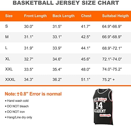 AOLAPO BEL AIR JERSEY 14 Jerseys S-xxxl