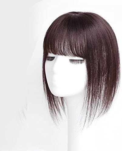 Houchu 3d Air Bangs peruca Fangs Extensões capilares de fibra resistente ao calor Extensões de cabelo de cabelo sintético para mulheres