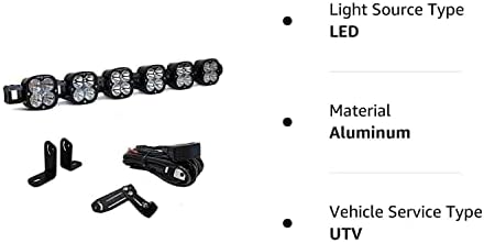 Baja Designs XL Kit de barra de luz LED de teto ligável compatível com Polaris RZR Pro XP