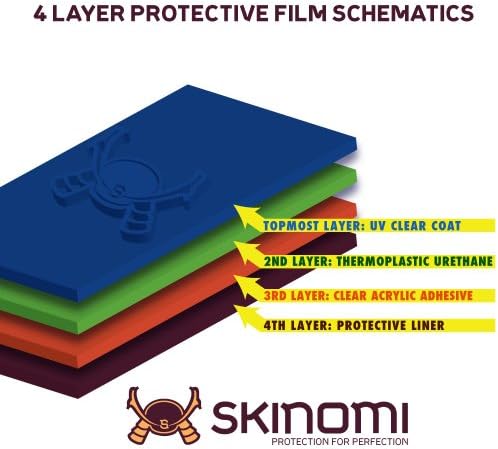 Skinomi escova de alumínio inteiro compatível com a pele com Acer Chromebook 11.6 C720 Techskin Anti-Bubble Film