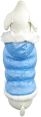 Nacoco Teddy Dog Roupas de inverno Casaco de algodão com Hood Princess Model