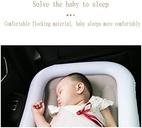 Mjer Inflable Airplane Bed, Cama de Viagem para Criança Pad adequada para menos de 30 kg de bebê Baby Sleeping Pad Mattress