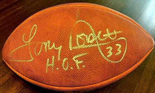 Tony Dorsett autografou assinado Wilson NFL Model Football Football Inscrito Hof JSA - Bolsas de futebol autografadas